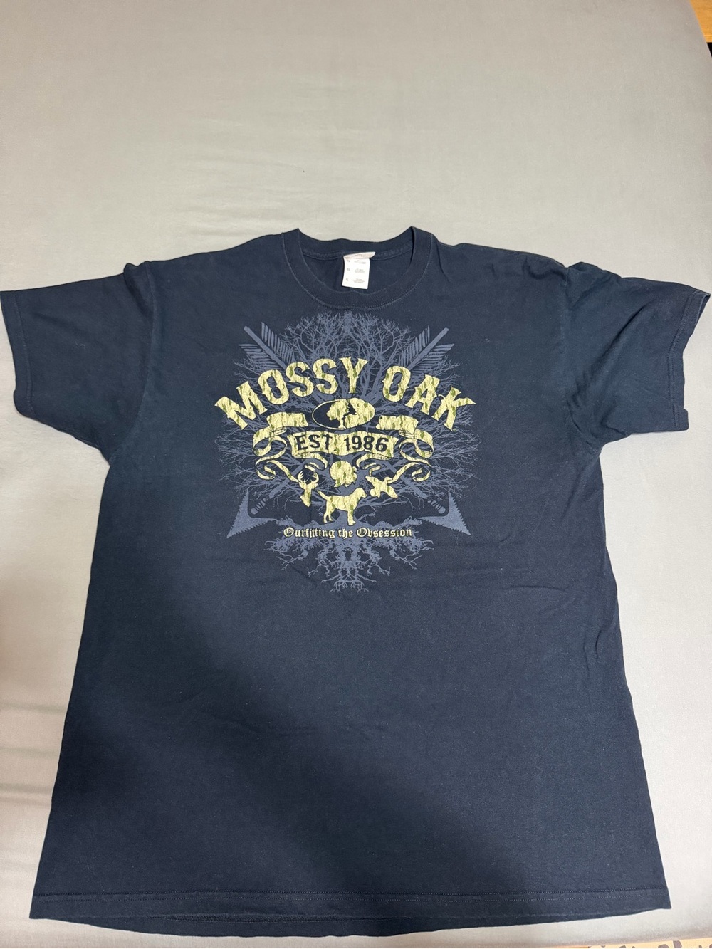 💥 MENS Mossy Oak Graphic Tee